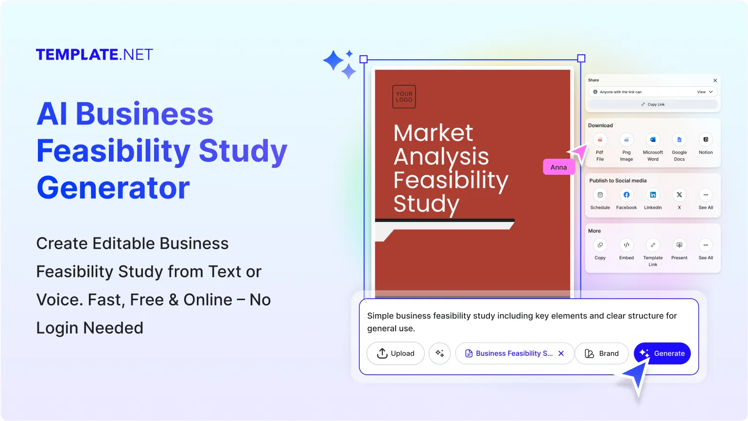 Free AI Business Feasibility Study Generator, Free Business Feasibility Study Maker Online